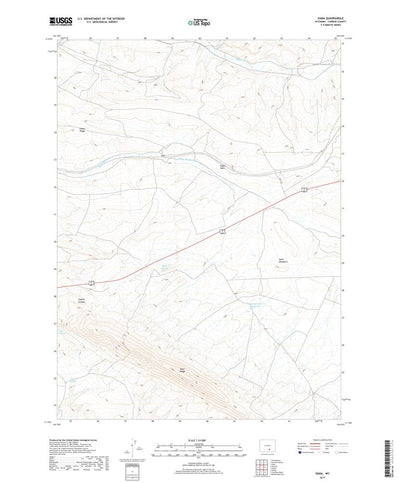 Dana, WY (2017, 24000-Scale) Preview 1