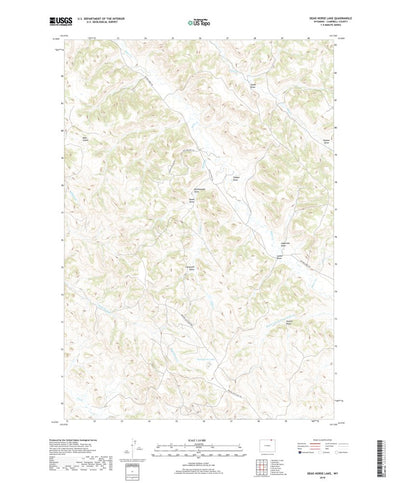 Dead Horse Lake, WY (2018, 24000-Scale) Preview 1