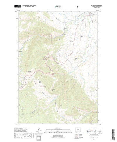 Dayton South, WY (2017, 24000-Scale) Preview 1