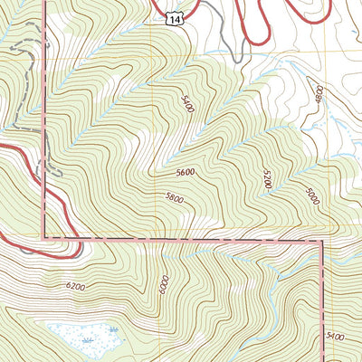 Dayton South, WY (2017, 24000-Scale) Preview 2