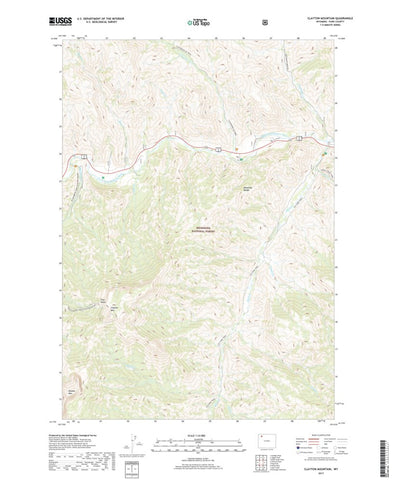 Clayton Mountain, WY (2017, 24000-Scale) Preview 1