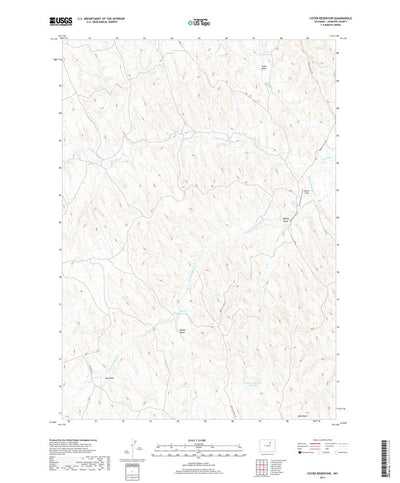 Coyer Reservoir, WY (2017, 24000-Scale) Preview 1