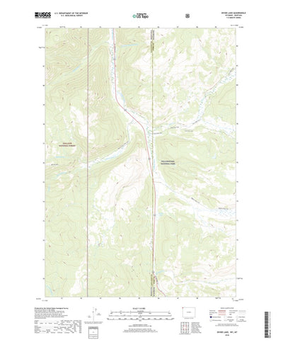 Divide Lake, WY (2018, 24000-Scale) Preview 1