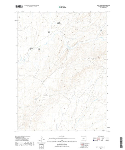 Doty Mountain, WY (2017, 24000-Scale) Preview 1