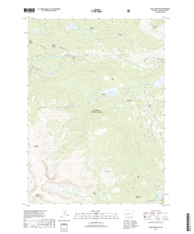 Cony Mountain, WY (2017, 24000-Scale) Preview 1