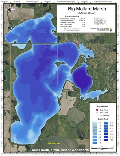 Big Mallard Marsh - Stutsman County