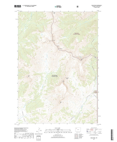 Eagle Peak, WY (2017, 24000-Scale) Preview 1