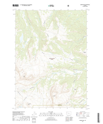 Darwin Peak, WY (2017, 24000-Scale) Preview 1