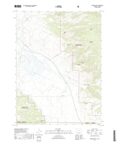Elkhorn Point, WY (2017, 24000-Scale) Preview 1
