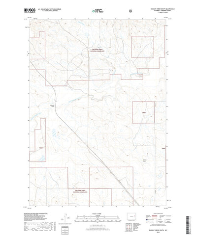Dugout Creek South, WY (2018, 24000-Scale) Preview 1