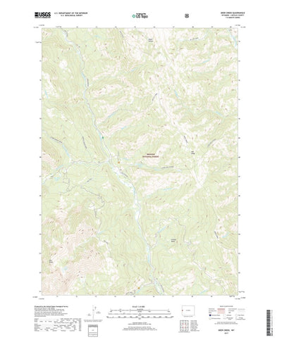 Deer Creek, WY (2017, 24000-Scale) Preview 1