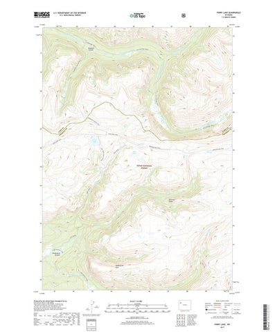 Ferry Lake, WY (2017, 24000-Scale) Preview 1