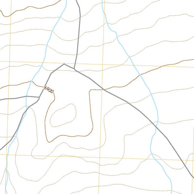 Five Fingers Butte NE, WY (2017, 24000-Scale) Preview 2