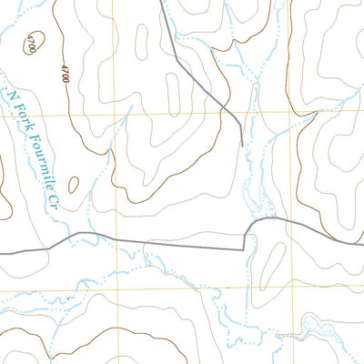 Fourmile Reservoir, WY (2017, 24000-Scale) Preview 2