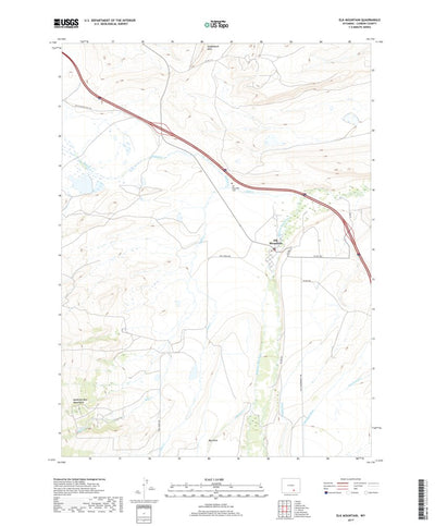 Elk Mountain, WY (2017, 24000-Scale) Preview 1