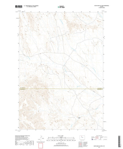 Dutch Nick Flat NW, WY (2017, 24000-Scale) Preview 1