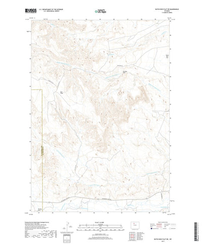 Dutch Nick Flat SW, WY (2017, 24000-Scale) Preview 1