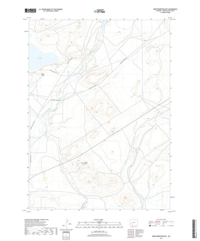 Eden Reservoir East, WY (2017, 24000-Scale) Preview 1
