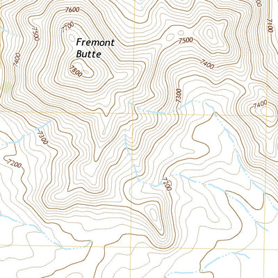 Fremont Butte, WY (2017, 24000-Scale) Preview 3