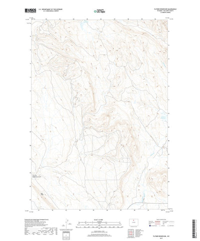 Flitner Reservoir, WY (2017, 24000-Scale) Preview 1