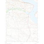 Fontenelle Reservoir SW, WY (2017, 24000-Scale) Preview 1