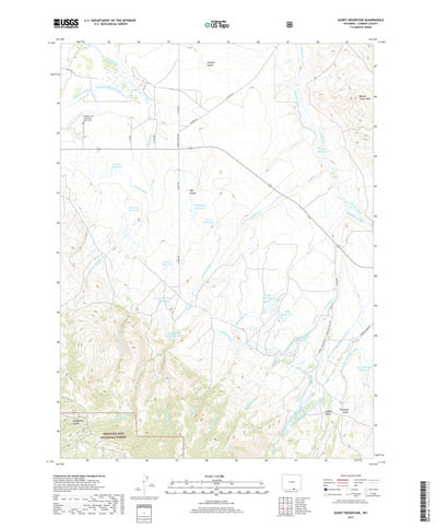 Gunst Reservoir, WY (2017, 24000-Scale) Preview 1