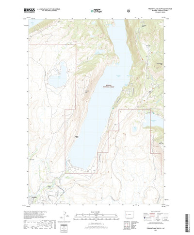 Fremont Lake South, WY (2017, 24000-Scale) Preview 1