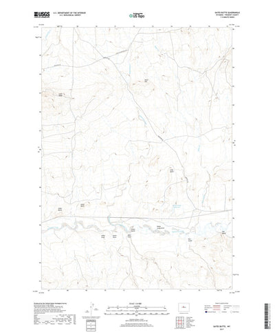 Gates Butte, WY (2017, 24000-Scale) Preview 1