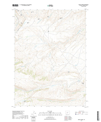 Gravel Spring, WY (2017, 24000-Scale) Preview 1