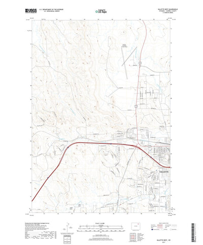 Gillette West, WY (2017, 24000-Scale) Preview 1