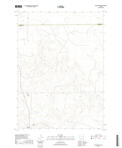 Hileman Draw, WY (2018, 24000-Scale) Preview 1