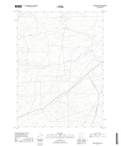 Graham Reservoir, WY (2017, 24000-Scale) Preview 1