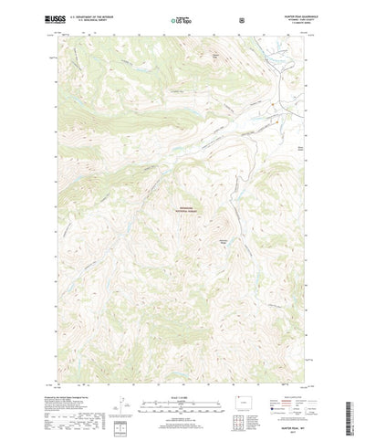 Hunter Peak, WY (2017, 24000-Scale) Preview 1