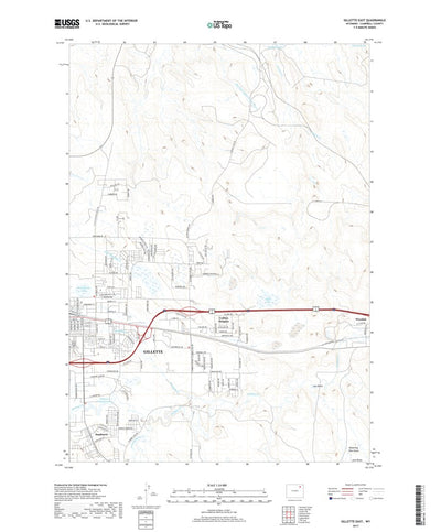 Gillette East, WY (2017, 24000-Scale) Preview 1
