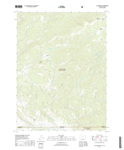 Fletcher Peak, WY (2017, 24000-Scale) Preview 1