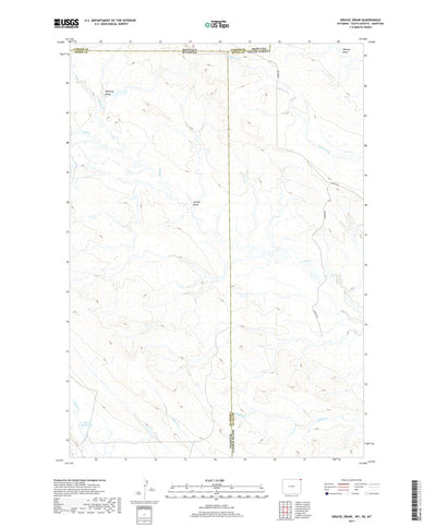 Gravel Draw, WY (2017, 24000-Scale) Preview 1