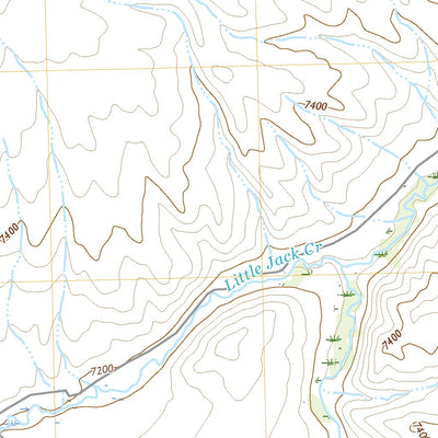 Jack Creek Reservoir, WY (2017, 24000-Scale) Preview 3