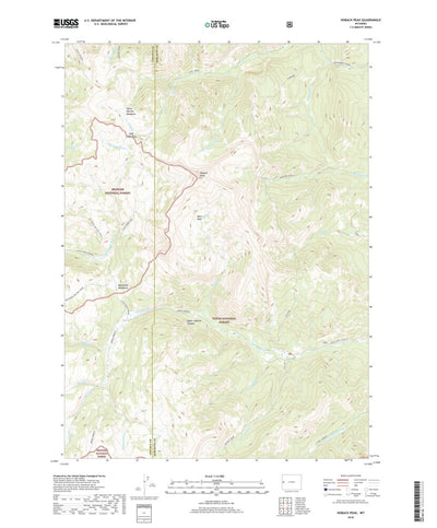 Hoback Peak, WY (2018, 24000-Scale) Preview 1