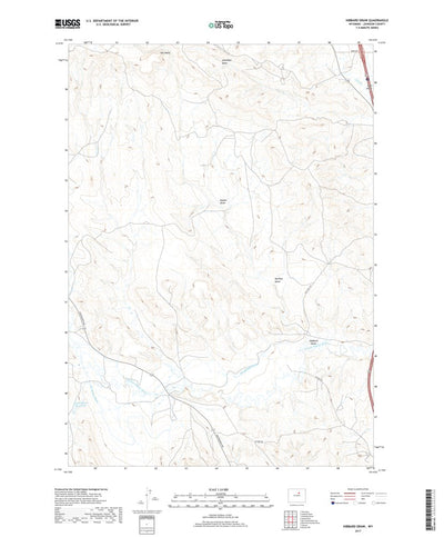 Hibbard Draw, WY (2017, 24000-Scale) Preview 1