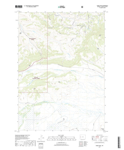 Kismet Peak, WY (2017, 24000-Scale) Preview 1