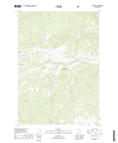 Hunter Mesa, WY (2017, 24000-Scale) Preview 1