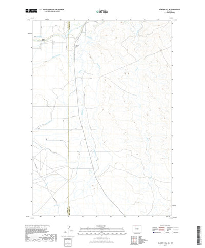 Gilmore Hill NE, WY (2017, 24000-Scale) Preview 1