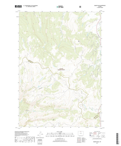 Granite Pass, WY (2017, 24000-Scale) Preview 1