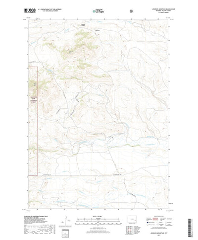 Johnson Mountain, WY (2017, 24000-Scale) Preview 1