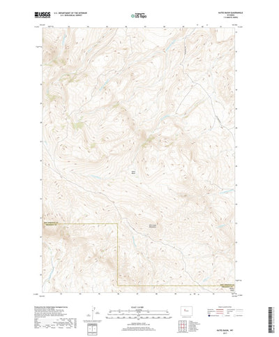 Kates Basin, WY (2017, 24000-Scale) Preview 1
