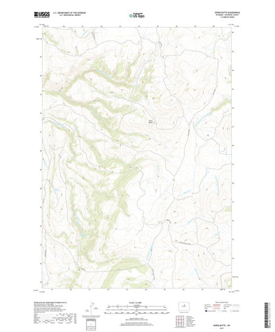 Horse Butte, WY (2017, 24000-Scale) Preview 1