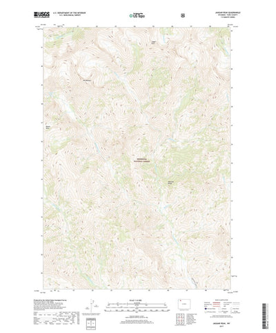 Jaggar Peak, WY (2017, 24000-Scale) Preview 1