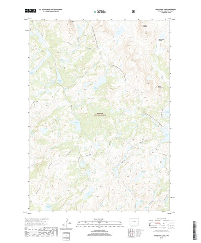 Horseshoe Lake, WY (2017, 24000-Scale) Preview 1