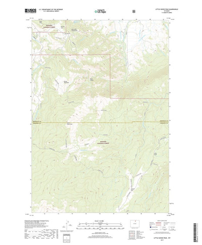 Little Goose Peak, WY (2017, 24000-Scale) Preview 1