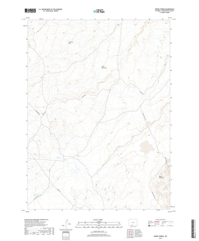 Kinney Spring, WY (2017, 24000-Scale) Preview 1